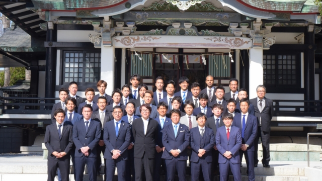 令和２年　南葛ＳＣ必勝祈願祭を執り行いました